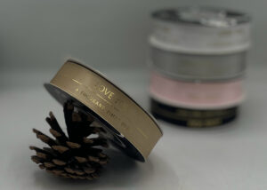 شريط ذهبي طباعة Love you