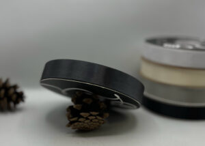 شريط ستن 2.5 سم ذهبي